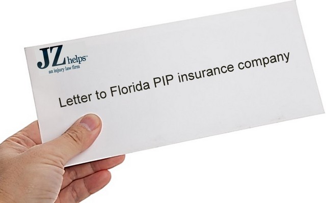 Miami injury lawyer who will send Letter to PIP, Medpay and UM insurer in car crash