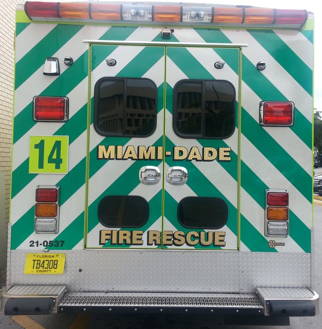 Miami-Dade Fire Rescue ambulance