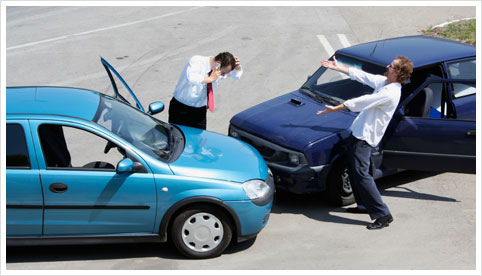 Head on Car Crash 