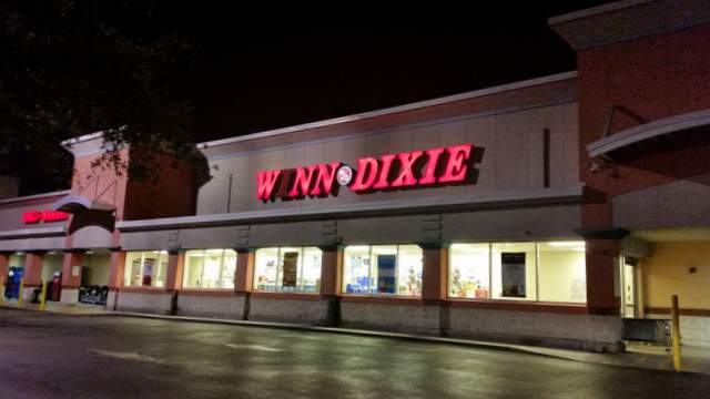 Winn Dixie Supermarket in Pinecrest, Miami-Dade County, Florida.