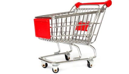 Shopping cart.