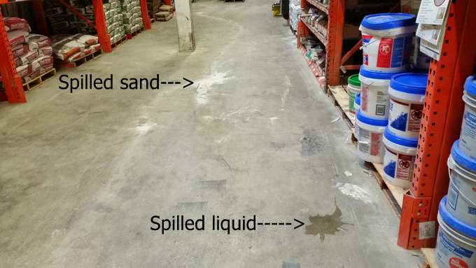 Slip and fall at a Florida hardware store (Home Depot) on water or sand. Miami slip and fall lawyer serving Florida