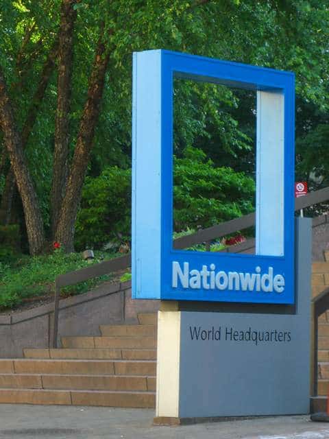 Natiowide sign outside of One Nationwide Plaza