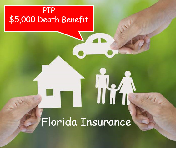 5k pip death benefit florida auto crash