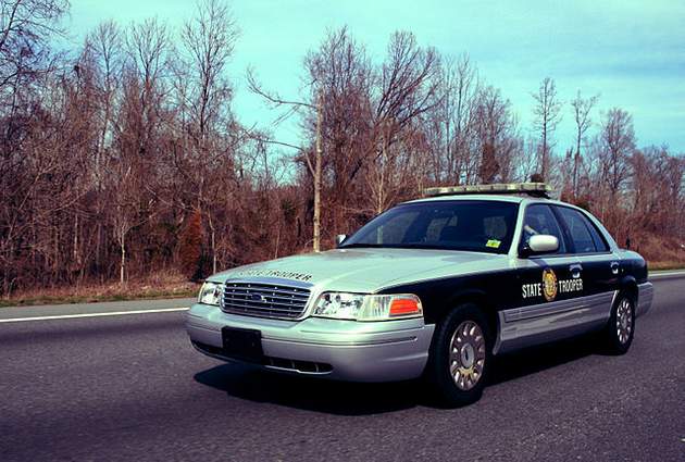 state trooper car