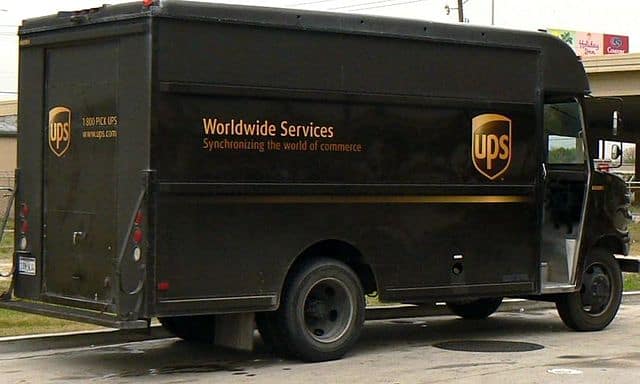 UPS truck