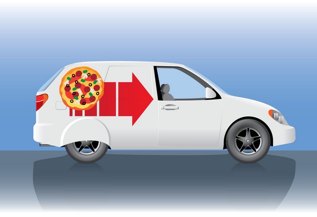 Pizza Delivery Car