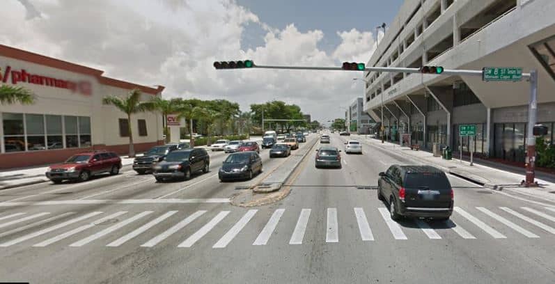 8th st and SW 27 ave
