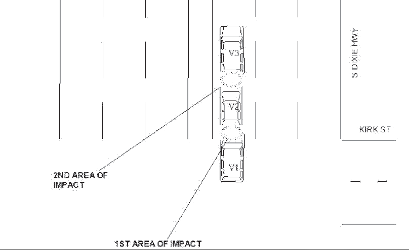 Diagram from crash report.