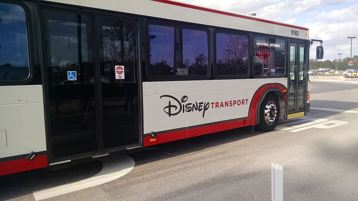Disney transport bus
