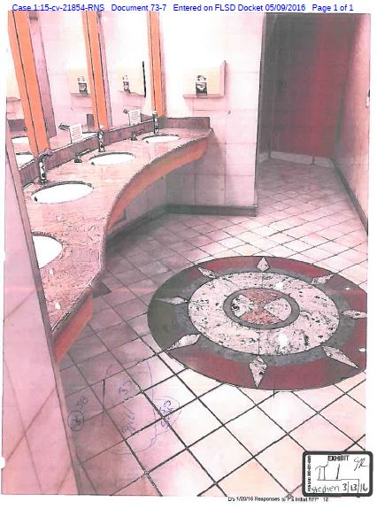 photo of the bathroom