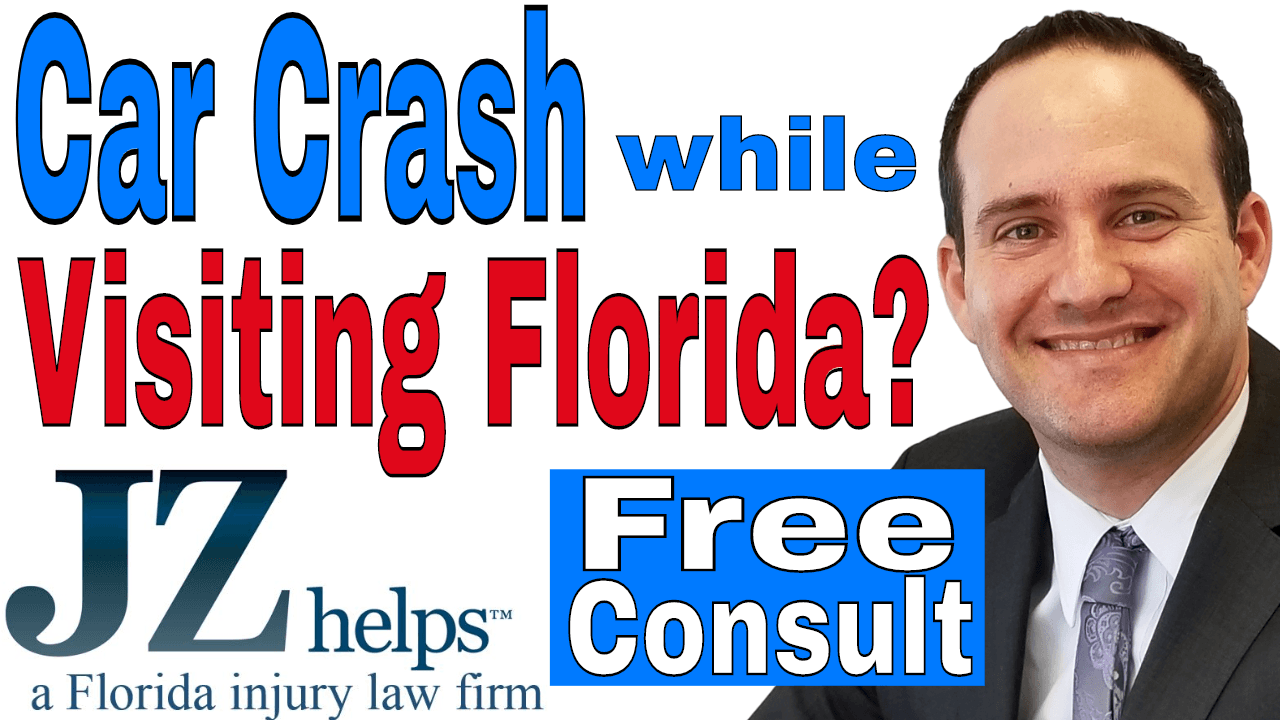 Injured in a car accident while visiting Florida? Free consult with a lawyer.