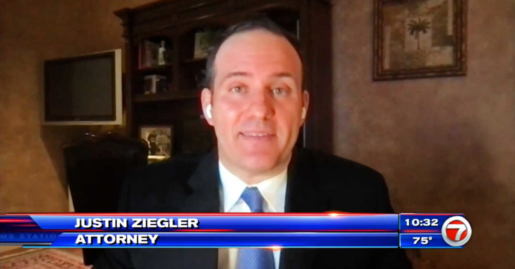 Miami injury lawyer Justin Ziegler