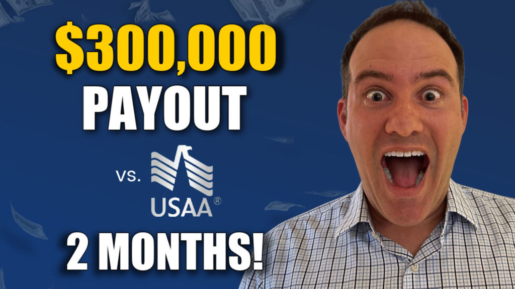 $300,000 Payout in 2 Months against USAA (Attorney Justin Ziegler)