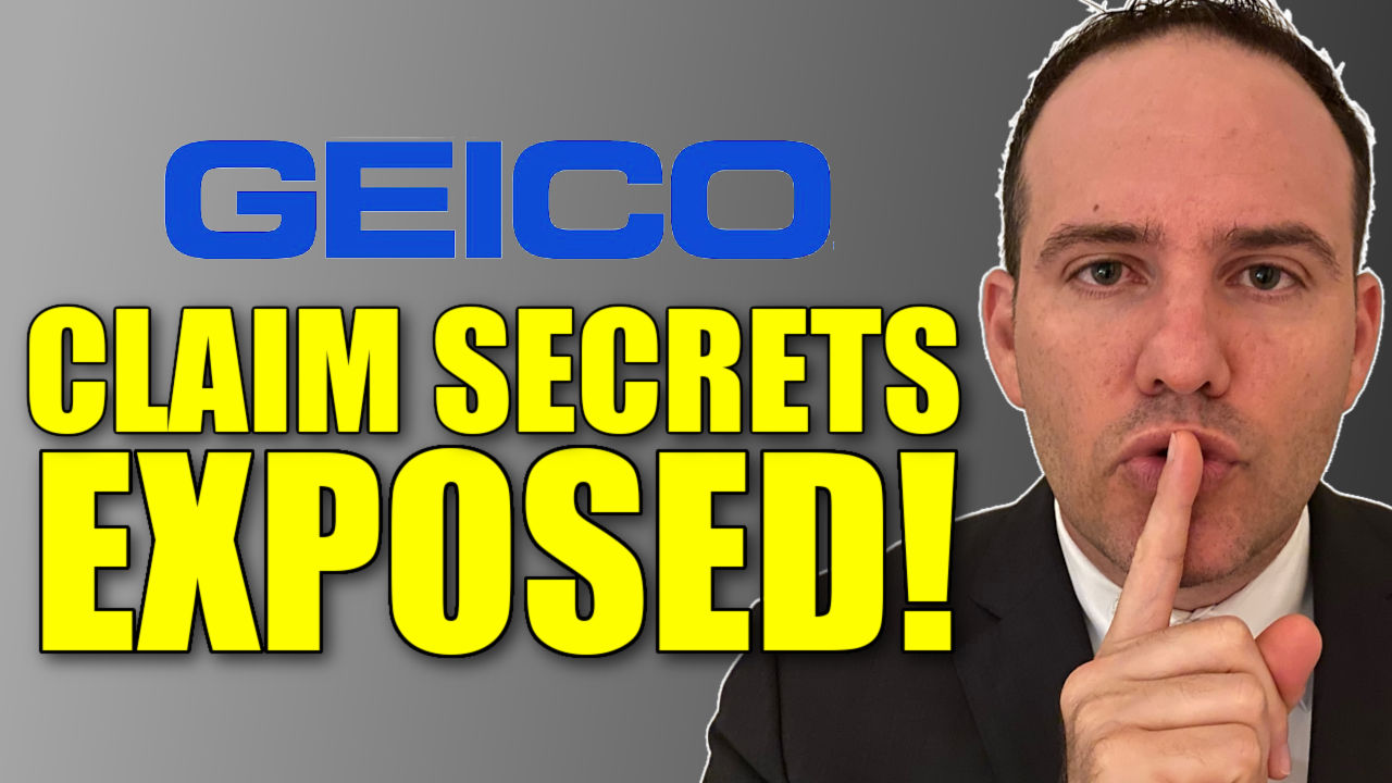 GEICO Claim Secrets EXPOSED (attorney Justin Ziegler)