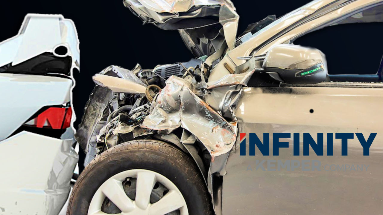 Infinity Insurance (Kemper) car accident